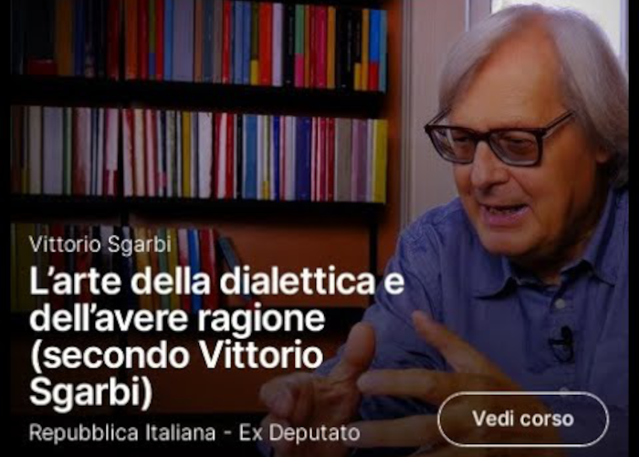 [DOWNLOAD] L’arte della dialettica e dell’avere ragione | Vittorio Sgarbi