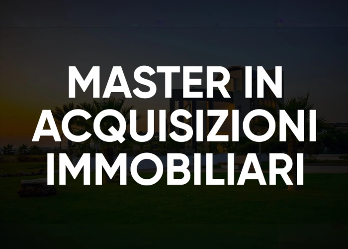 [DOWNLOAD] Master in Acquisizioni Immobiliari | Ludovico Cianchetta Vazquez