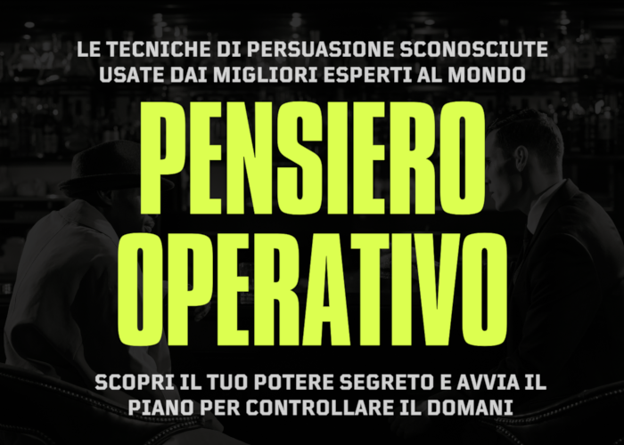 [DOWNLOAD] Pensiero Operativo | Metodo Bad Boy