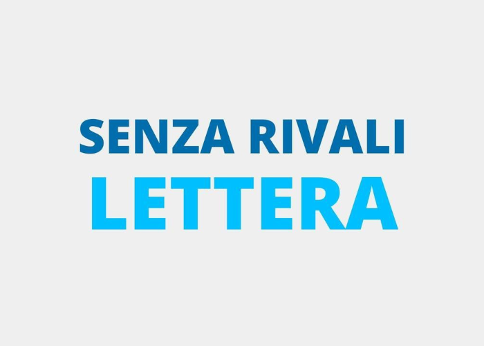 [DOWNLOAD] Senza Rivali: Lettera | CVPLUS