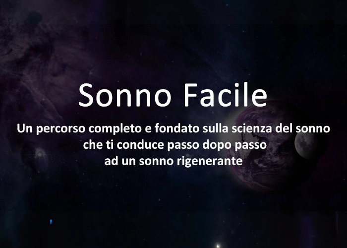 [DOWNLOAD] Percorso Sonno Facile | La Scuola del Sonno