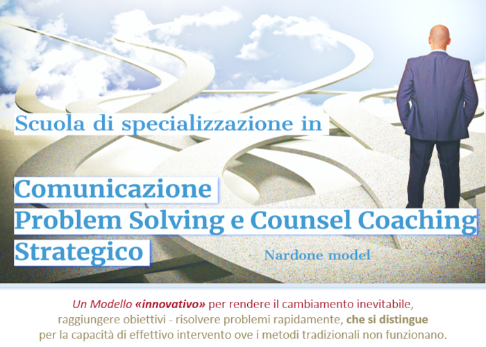 [DOWNLOAD] Scuola di specializzazione in comunicazione, problem solving e coaching strategico | Nardone
