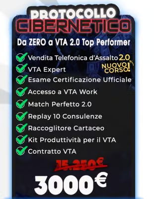 [DOWNLOAD] Procotollo cibernetico VTA 2.0 top performer | Bigluca